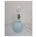 Mid-Century Ribbed Ceramic Table Lamp Mid-Century Ribbed Ceramic Table Lamp