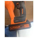 Black+Decker 20V Cordless Hedge Trimmer Black+Decker 20V Cordless Hedge Trimmer
