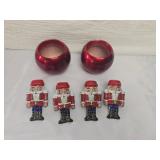 Holiday Decor Set with Storage Tin Holiday Decor Set with Storage Tin