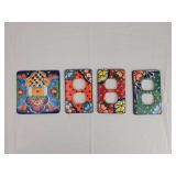 Talavera Mexican Ceramic Switch Plate Covers Talavera Mexican Ceramic Switch Plate Covers