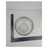 Cut Crystal Bowls with Metal Rim Cut Crystal Bowls with Metal Rim