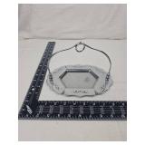 Chrome Plated Decorative Serving Tray with Handle Chrome Plated Decorative Serving Tray with Handle