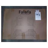 FACTORY SEALED - Falafa Floor Mats Fit Toyota Tacoma 2016-2023 (Only for Double Cab), All Weather Custom TPE Floor Liner 1st & 2nd Row Tacoma Car Mats, Black