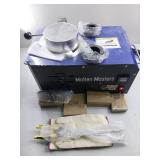 MMasters 3KG Electric Melting Furnace, 1600W 2102 Digital Temp Control Gold Smelting Furnace Kit Foundry Kiln with Ingot Molds for Melt Scrap Metal, Silver, Aluminum (Update Blue) - crucible and other