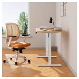 FACTORY SEALED - ErGear Electric Stand up Desk Frame,4 Memory Height Settings Height Adjustable Table Legs, Sit Stand Desk Frame Up to 47.2 , Ergonomic Standing Desk Base Workstation, White Frame Only