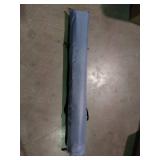 APPEARS NEW - 8 FT Balance Beam Folding Gymnastics Beam - Extra Firm - PU Leather Cover - Anti Slip Bottom with Carry Bag for Kids/Adults Home Use