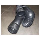Flexible Black Ducting Hose - approximately 16ft