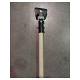 APPEARS NEW - 58 Dust Mop Clip-On Wood Handle
