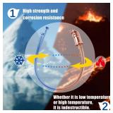 Karagas Salon Shampoo Bowl Faucet Vacuum Breaker Kit, Salon Shampoo Bowl Salon Sink Faucet & Vacuum Breaker with Sprayer and Hose for Shampoo Bed,Hair Salon Sink Faucet Sprayer Hose Set  - Retail: $60