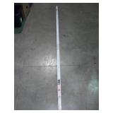 APPEARS NEW - White 5/16 in. x 98-1/2 in. Aluminum L-Shaped Tile Edging Trim - set of 10