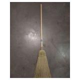 APPEARS NEW - Warehouse Broom  Corn Fiber Bristles  56 Overall Length  Natural