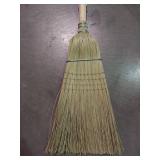 APPEARS NEW - Warehouse Broom  Corn Fiber Bristles  56 Overall Length  Natural