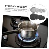 APPEARS NEW - jojofuny Universal Gas Burner Cap Replacement Set for Kitchen Stove Metal Burner Head Accessories for Gas Cookers Practical and Sturdy