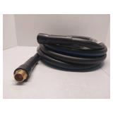 APPEARS NEW - EADUTY Hybrid Garden Hose 5/8 IN. x 25 FT, Heavy Duty, Lightweight, Flexible with Swivel Grip Handle and Solid Brass Fittings, Gray+Blue