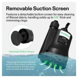 VIVOSUN Submersible Water Pump, 1/4HP 1620GPH Utility Pump, Thermoplastic Sump Pump with 10ft Cable, Compact and Portable, Ideal for Ponds, Basements, Swimming Pools, Hot Tubs Draining - Powers On/Tes