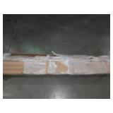 APPEARS NEW - Quite Guide Library Ladder Kit Wooden Ladder 8 Foot 9 Foot 10 Foot Red Oak Unassembled (10 Foot)  - Retail: $420