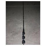 Flexible Installer Drill Bit for Pulling Wires Through Walls Ceilings and Sidewalks, 72-Inch Long, 3/4-Inch Auger with a Fish Eye Hole and Screw Point, 1/4 3-Flat Anti-Slip Shank.