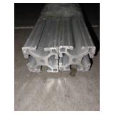 72âAluminum Extrusion Profile 4040 T-Slot, European Standard Anodized Linear Bar Rail Framing 1220 mm for 3D Printer Parts, CNC Routers (2 Pack, Silver)