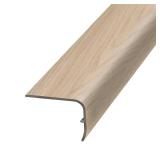 APPEARS NEW - Spring Park 1.32 in. Thick x 1.88 in. Wide x 78.7 in. Length Vinyl Stair Nose Molding - set of 8