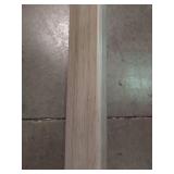 APPEARS NEW - Spring Park 1.32 in. Thick x 1.88 in. Wide x 78.7 in. Length Vinyl Stair Nose Molding - set of 8