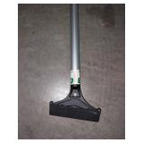 APPEARS NEW - Unger Light-Duty Scraper W/48 Handle, One 4" Reversible Blade