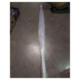 APPEARS NEW - Brixwell Clear 3/8" Y" Jamb Water Seal In Line Panel Soft Leg 18" Length Shower - set of 15 - 96" long