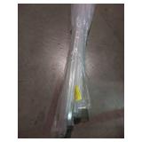 APPEARS NEW - Brixwell Clear 3/8" Y" Jamb Water Seal In Line Panel Soft Leg 18" Length Shower - set of 15 - 96" long
