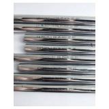 APPEARS NEW - True Temper Dynamic Gold Tapered Steel Iron Shafts - 8 shafts - sizes 37; 37"; 37.5; 38"; 38.5"; 39"; 39.5"; 40"