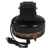 APPEARS NEW - Ironton Oil-Free Pancake Air Compressor, 0.3 HP, 3 Gallons, 110 PSI - Powers On/Tested