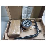 APPEARS NEW - Strongway Wheeled Sprinkler - 1 1/4in. Sprinkler Head with 5 Nozzles, 8in. Rubber Tires  - Retail: $170