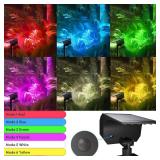 Solar Lights Waterproof 7 Modes Christmas Solar Spot Lights 29 LED Colorful Solar Powered Garden Landscape Spotlights 2 Mounting Ways Solar Lights for Outside Yard Patio Porch Driveway (4 Pack)