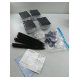 Solar Lights Waterproof 7 Modes Christmas Solar Spot Lights 29 LED Colorful Solar Powered Garden Landscape Spotlights 2 Mounting Ways Solar Lights for Outside Yard Patio Porch Driveway (4 Pack)