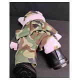 Military Pig Plush Toy in Camouflage Uniform