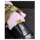 Military Pig Plush Toy in Camouflage Uniform