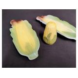 Ceramic Corn on the Cob Salt and Pepper Shakers