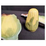 Ceramic Corn on the Cob Salt and Pepper Shakers