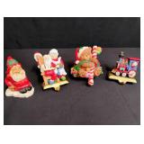 Christmas Holiday Figurine Set