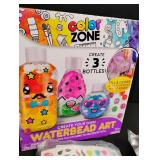 Color Zone Water Bead Art Kit - Create 3 Bottles