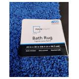 Mainstays Blue Bath Rug