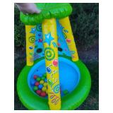 Inflatable Ball Pit Pool with Repair Patch