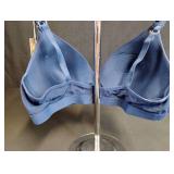 Navy Blue Wireless Push-Up Bra 40D