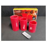 Apothecary & Co. 5-Piece LED Candle Set with Remote