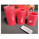 Apothecary & Co. 5-Piece LED Candle Set with Remote