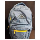 High Sierra Everyday Backpack - Light Blue Diamond Pattern