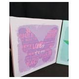 Inspirational Typography Wall Art Set