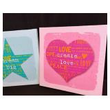 Inspirational Typography Wall Art Set