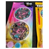 Paint Your Own Suncatchers Craft Kit - Trolls and Tonka Bundle