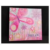 Whimsical Dream Dragonfly Canvas Art