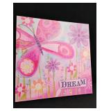 Whimsical Dream Dragonfly Canvas Art