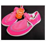 Wonder Nation Pink Mesh Water Shoes Size 2-3